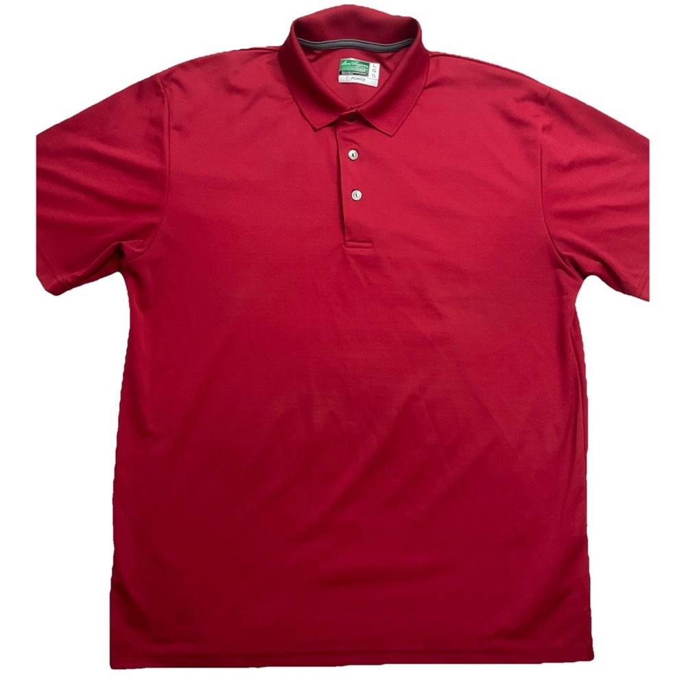 Ben Hogan Performance Men's Red Short Sleeve Polo Shirt Size L